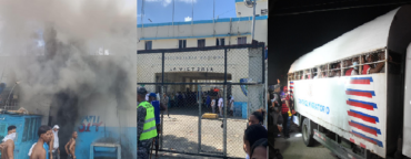 Incendio en La Victoria deja al menos 3 reclusos muertos; trasladan 1,100 reos a otras cárceles a espera de Las Parras