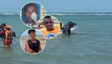 Recuperan en alta mar cuerpos de tres personas que habían desaparecido el Domingo Santo en playa de Puerto Plata