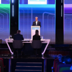 El debate presidencial; Abinader, Abel y Leonel