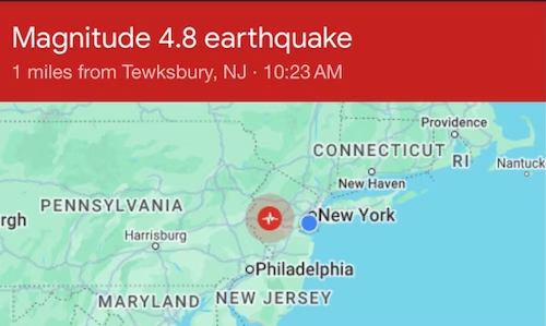 Dominicanos alarmados por serie de temblores de tierra ocurridos este viernes en Nueva York