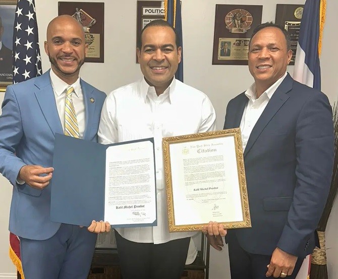 Asamblea Estatal NY reconoce a Kalil Michael