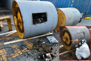 Incautan más de mil libras de marihuana en dos rolos compactadores en el Puerto de Haina Oriental