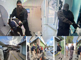 Vuelven asaltar sucursal del Banco Popular de la avenida Luperón; cámaras de seguridad captan imagenes asaltantes
