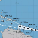 Se forma Tormenta Tropical número Dos en aguas del Atlántico; si toca RD podría ser como un huracán