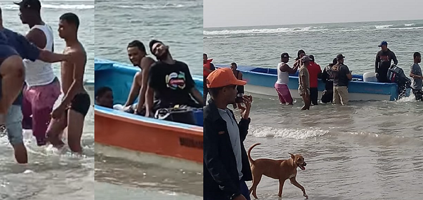 VIDEOS: Al menos cuatro muertos al zozobrar yola próximo a Guayacanes con unas 80 personas a bordo