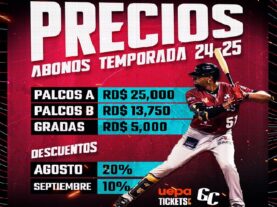 Gigantes del Cibao inician venta y renovación de abonos para la próxima temporada