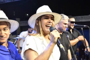 La alcaldesa Wendy Cepeda inicia con un gran éxito las Fiestas Patronales San Luis 2024