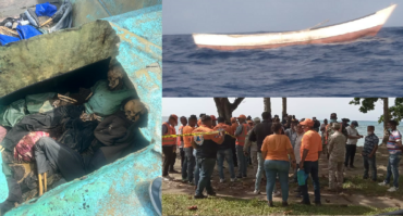 Confirmado! Yola avistada en costa de Río San Juan fue remolcada a puerto con más de 20 cadáveres