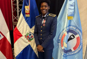 A sus órdenes jefe! Marileidy Paulino es ascendida a primer teniente de la Fuerza Aérea