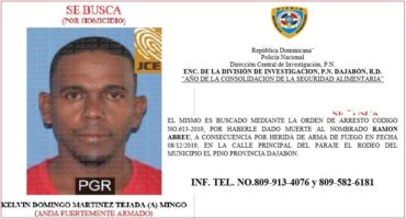 Piden apresar asesino de hombre recibió un tiro en la cabeza en juego de dominó en El Pino de Dajabón