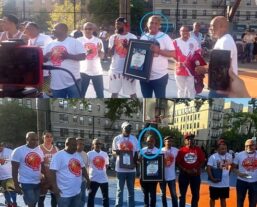 Clubes Capotillo y Simón Bolívar reconocen en NYC a Roberto Rojas y otros hijos meritorios