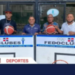 FEDOCLUBES entrega tableros y utileria al club Brache Batista en La Vega