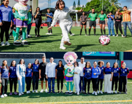 Inauguran Mundialito de Fútbol Femenino Sub-13 como antesala del Mundial Sub-17 de FIFA