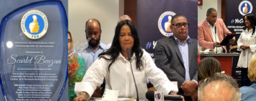 Directora Crecimiento PRM es reconocida en NY; dice Abinader entrega su vida al país