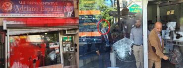 Vandalizan oficina del congresista Espaillat en el Alto Manhattan
