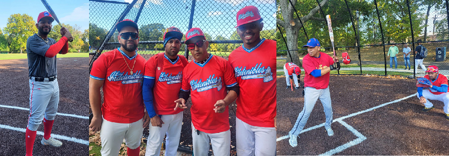 Team VIP y Los Indetenibles dividen en softbol vespertino de Newark New Jersey