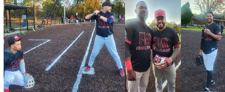 Fuerza Music Group y Piloto Team suspenden softbol por obscuridad en Newark New Jersey