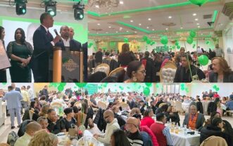 300 con Leonel realiza tradicional encuentro navideño NY; reconocen a Demóstenes “leonelista auténtico”