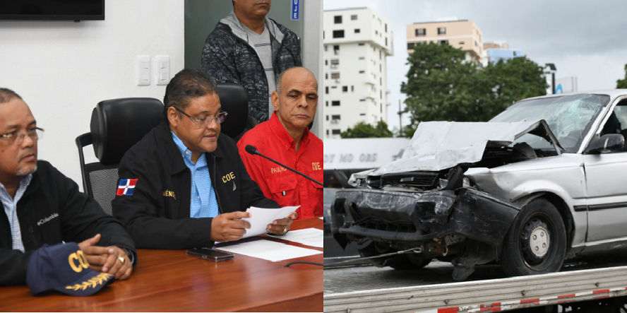 El COE registra seis fallecidos en las últimas 48 horas; reportan accidente en túnel de la 27 con 3 heridos