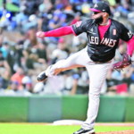 Johnny Cueto blanquea al Licey y Escogido toma la delantera 2-1 en la serie final de LIDOM