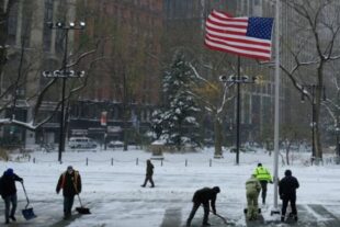 Pronóstico tormentas de nieve para próximas horas noreste USA; dominicanos afectados