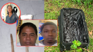 Apresan abogado y un haitiano por muerte de mujer cuyo cadáver apareció en maleta a orillas río Haina
