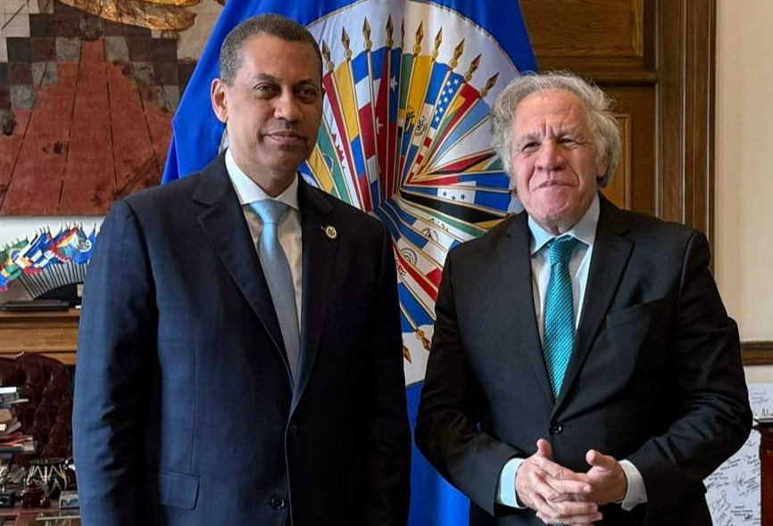 Presidente INDOTEL se reúne con secretario general de OEA; abordaron temas sobre brecha digital en RD