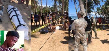 Se ahoga en playa de Cabrera joven de 19 años participaba en gira había salido de Tamboril