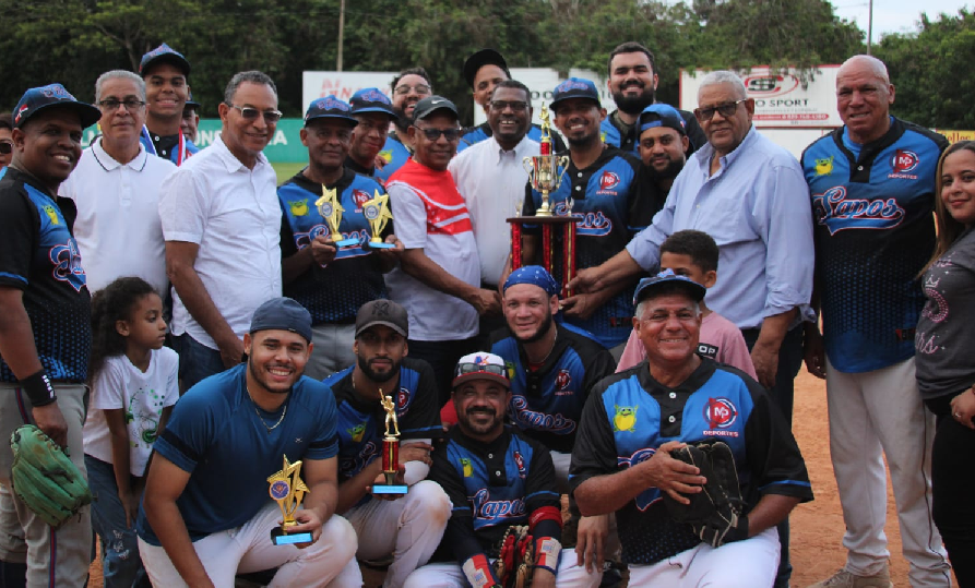 MP Deportes campeón de la XXI edición torneo de softbol Liga de los Sapos