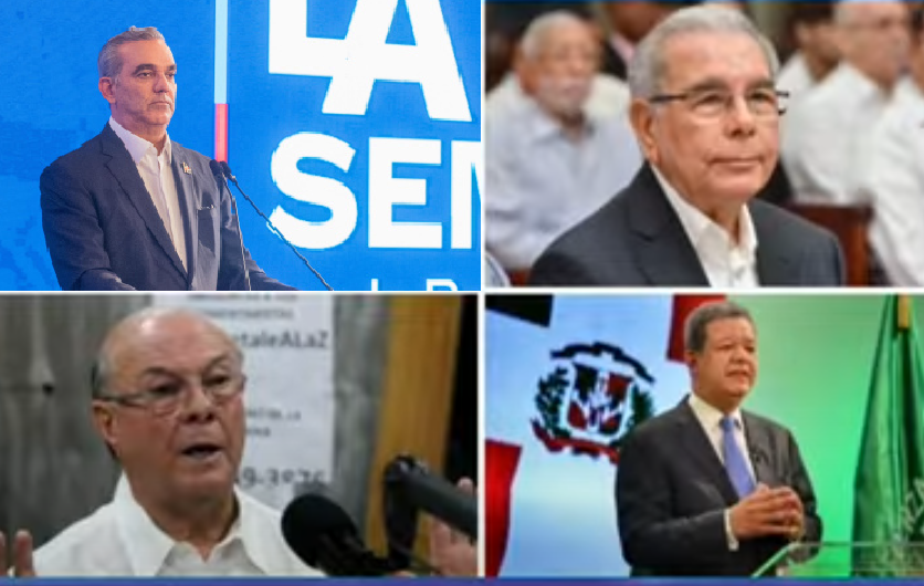 El encuentro del presidente Abinader con Leonel, Danilo e Hipólito va el 14 de mayo… en el ministerio de Defensa