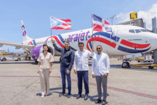 Aerolínea Arajet inaugura su nueva ruta directa entre Santo Domingo y San Juan en Puerto Rico