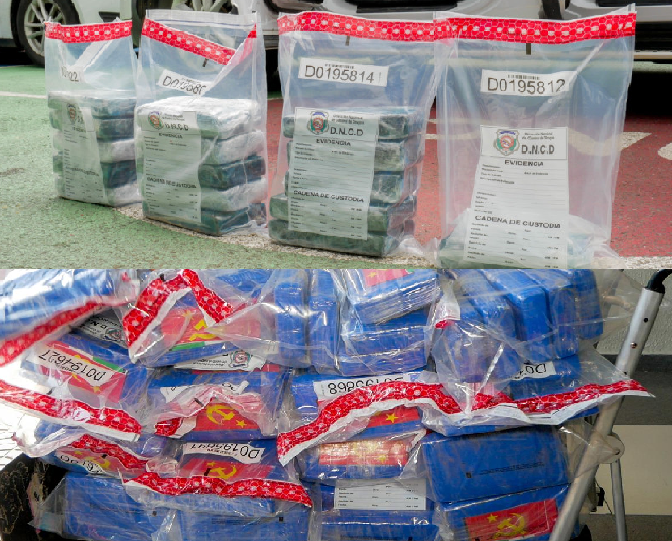 La DNCD incauta 200 paquetes de cocaína, varios vehículos y detiene 2 dominicanos en operativos en Boca Chica