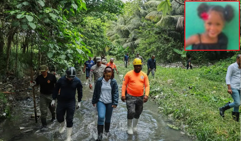 Penoso desenlace! Encuentran cuerpo de niña de 5 años arrastrada por cañada en Santo Domingo Norte