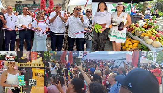 Miles dominicanos asisten apertura Dominican Taste Festival 2025 en Alto Manhattan