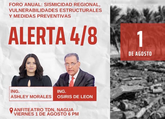 Invitan al foro “Alerta 4/8” este viernes, al conmemorarse 79 años del maremoto que devastó a Matanzas, Nagua