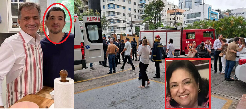 Joven con aparente problemas mentales mata mujer de 70 años y hiere a otras 5 personas en edificio de Naco