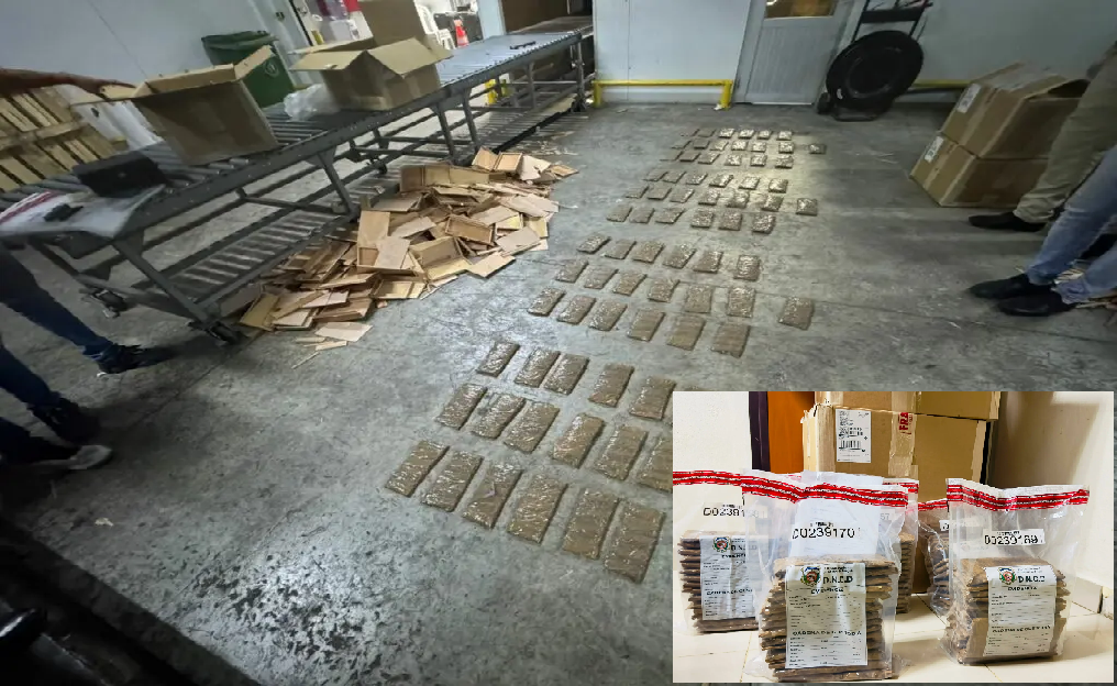 Cigarros con coca! Ocupan en el AILA 75 láminas de cocaína en cajas de tabacos irían a EE.UU.