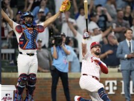 En nueva modalidad de definición, la Liga Nacional gana Juego de Estrellas 4 jonrones por 3; Kyle Schwarber el MVP