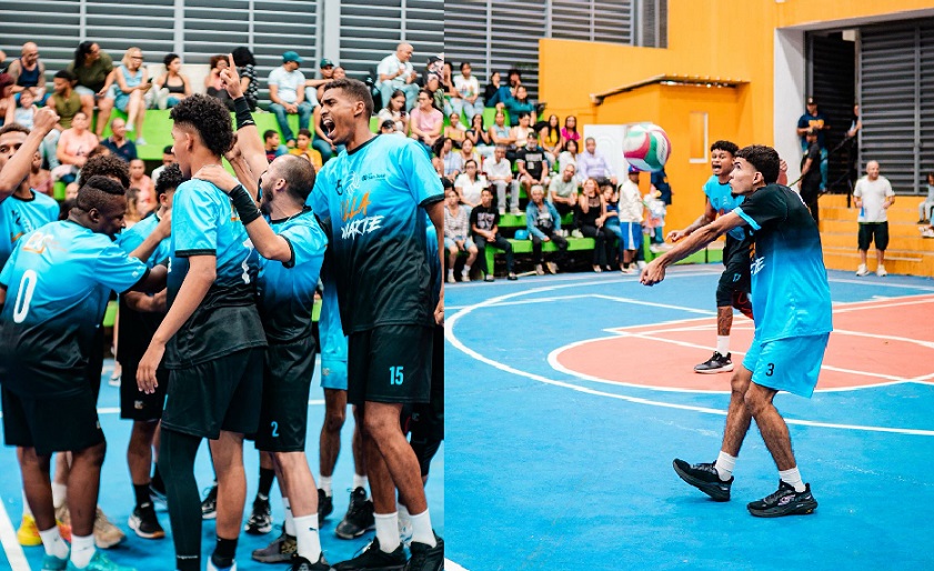 Los eternos rivales El Centro y Villa Duarte a la gran final del Voleibol Interbarrial de Sajoma 2025