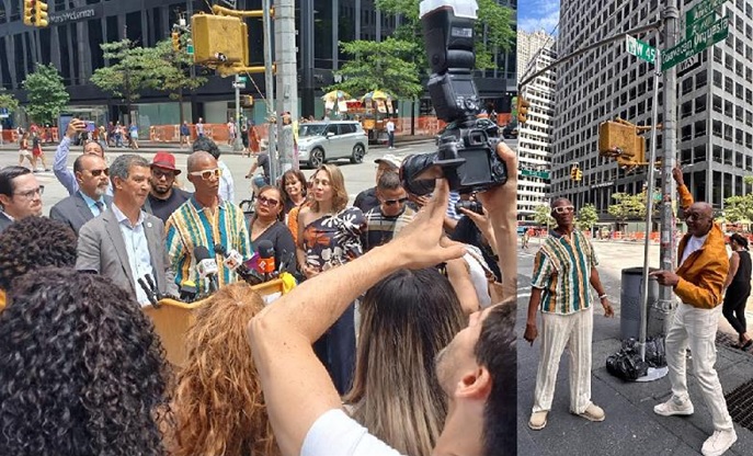 NYC designa calle de Manhattan “Guayacán Orquesta Way” en homenaje agrupación salsera colombiana