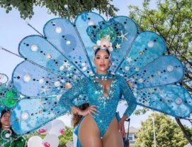 Identidad y tradición: los Carnamares de Río San Juan conquistan la Parada Dominicana en Boston