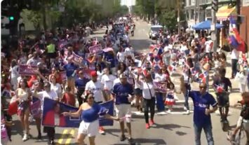 La cultura, costumbre y tradición de María Trinidad Sánchez inundaron a Boston en Desfile Dominicano 2025