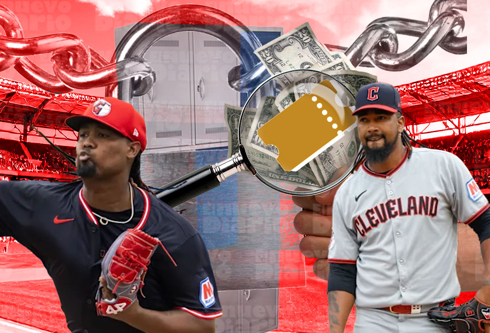 Fuera! Cleveland retira pertenencias de investigados lanzadores de RD Luis Ortiz y Emmanuel Clase