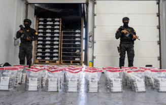 La DNCD ocupa en Puerto Caucedo 120 paquetes cocaína ocultos en contenedor de bananos iba a Inglaterra