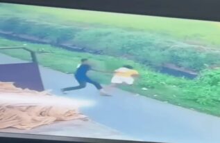 Bárbarooo! Hombre agrede a puñaladas a una mujer y luego la lanza a un canal de riego en Cotuí