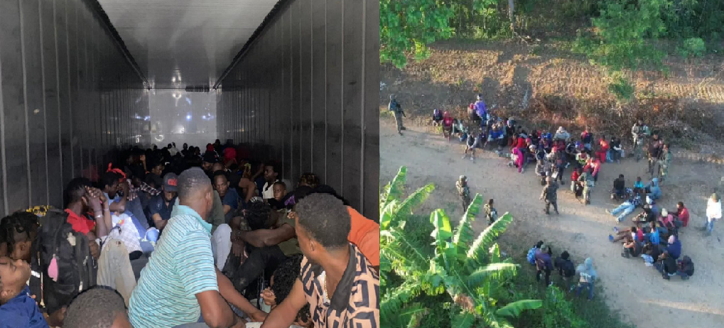 Migración intercepta furgón en Monte Cristi con 79 haitianos indocumentados serían introducidos al país; otros 53 en el monte