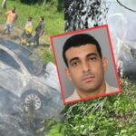 Hombre muere calcinado al incendiarse su vehículo tras chocar contra poste de energía eléctrica en Cabrera