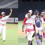 Atléticos dominan a Los Bravos en el parque José Briceño
