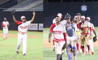 Atléticos dominan a Los Bravos en el parque José Briceño