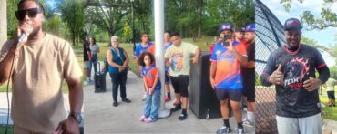 Santiago Oeste (Cienfuegos) y Team R ganan softbol a Reales USA en homenaje Nairóbin Gómez (Nay)